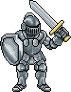 Pixel Art Knight